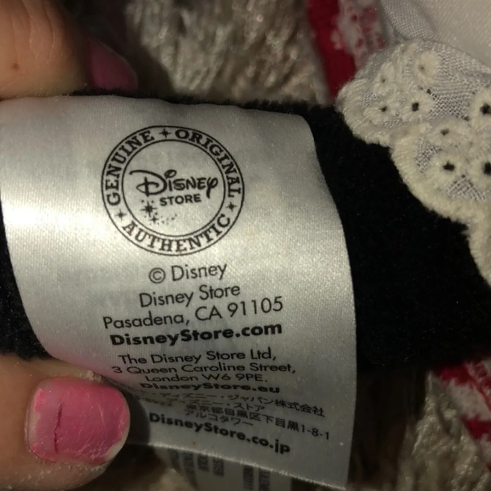 Disney 16” winter snowflake‎ Minnie Mouse plush